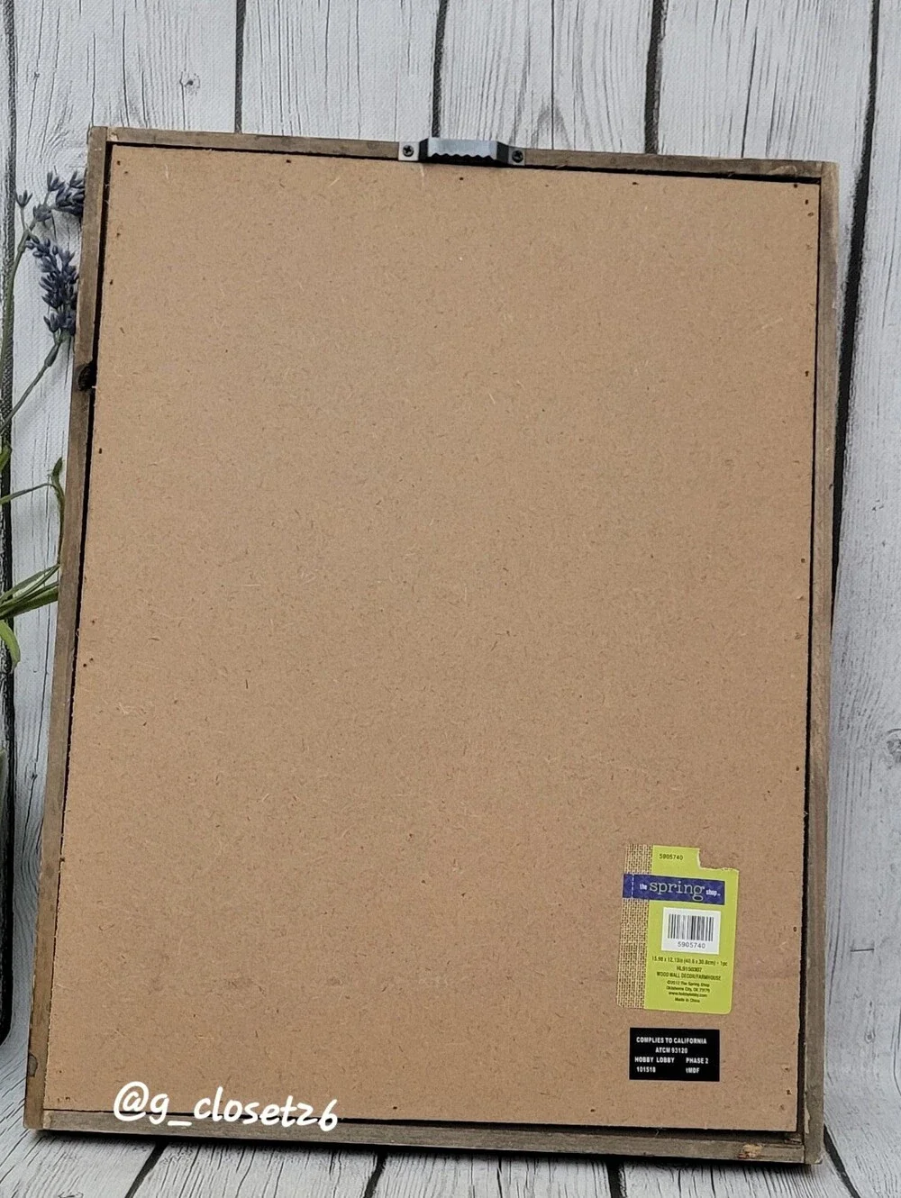 Hobby Lobby rattan eucalyptus